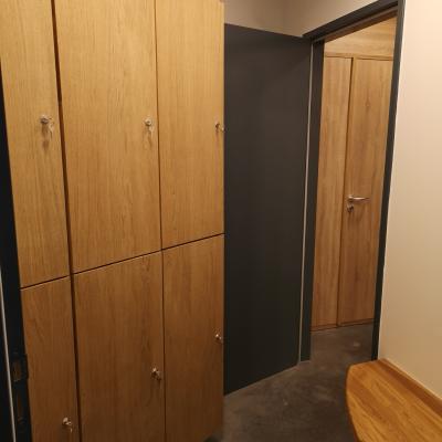 Aménagement de vestiaire brasserie de Vezelay